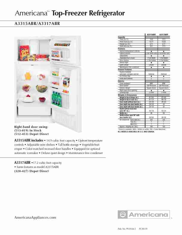 Americana Appliances Freezer A3315ABR-page_pdf